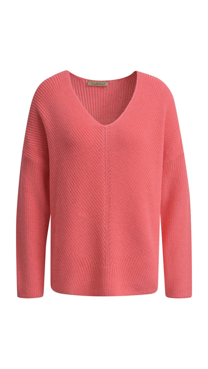 Ribbed v-neck pullover by Smith & Soul (Lollipop)