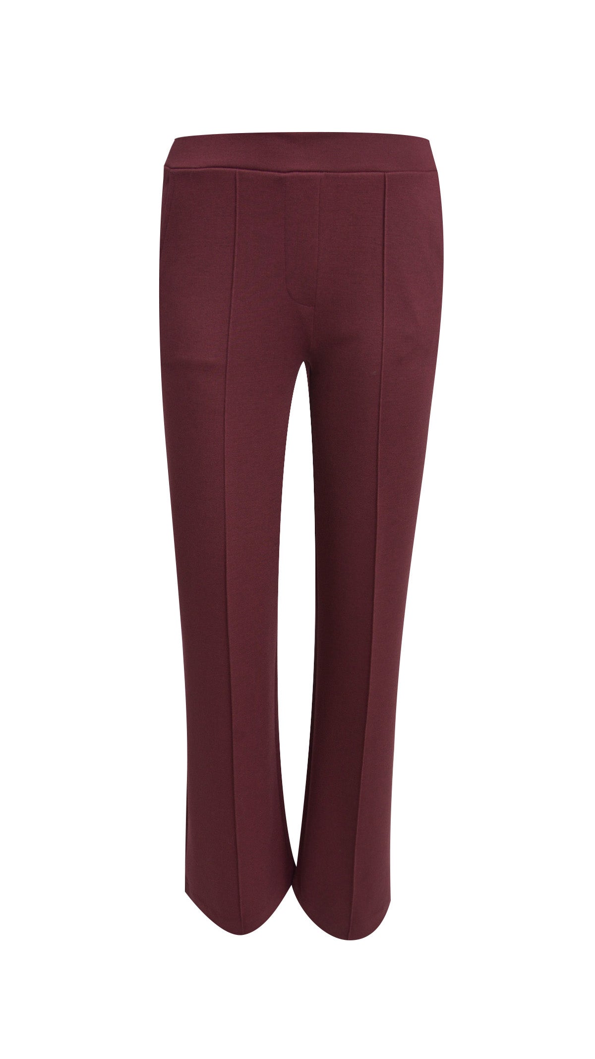 Interlock jersey pants | Bordeaux | by Smith & Soul