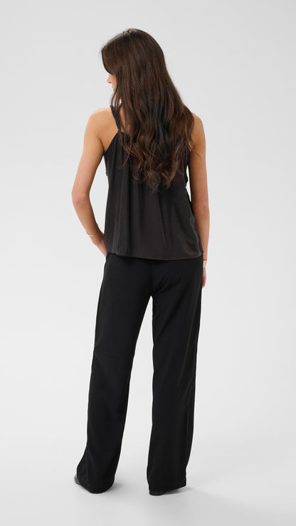 Lace trimmed strappy v-neck cami | 2 Colours | by Cream