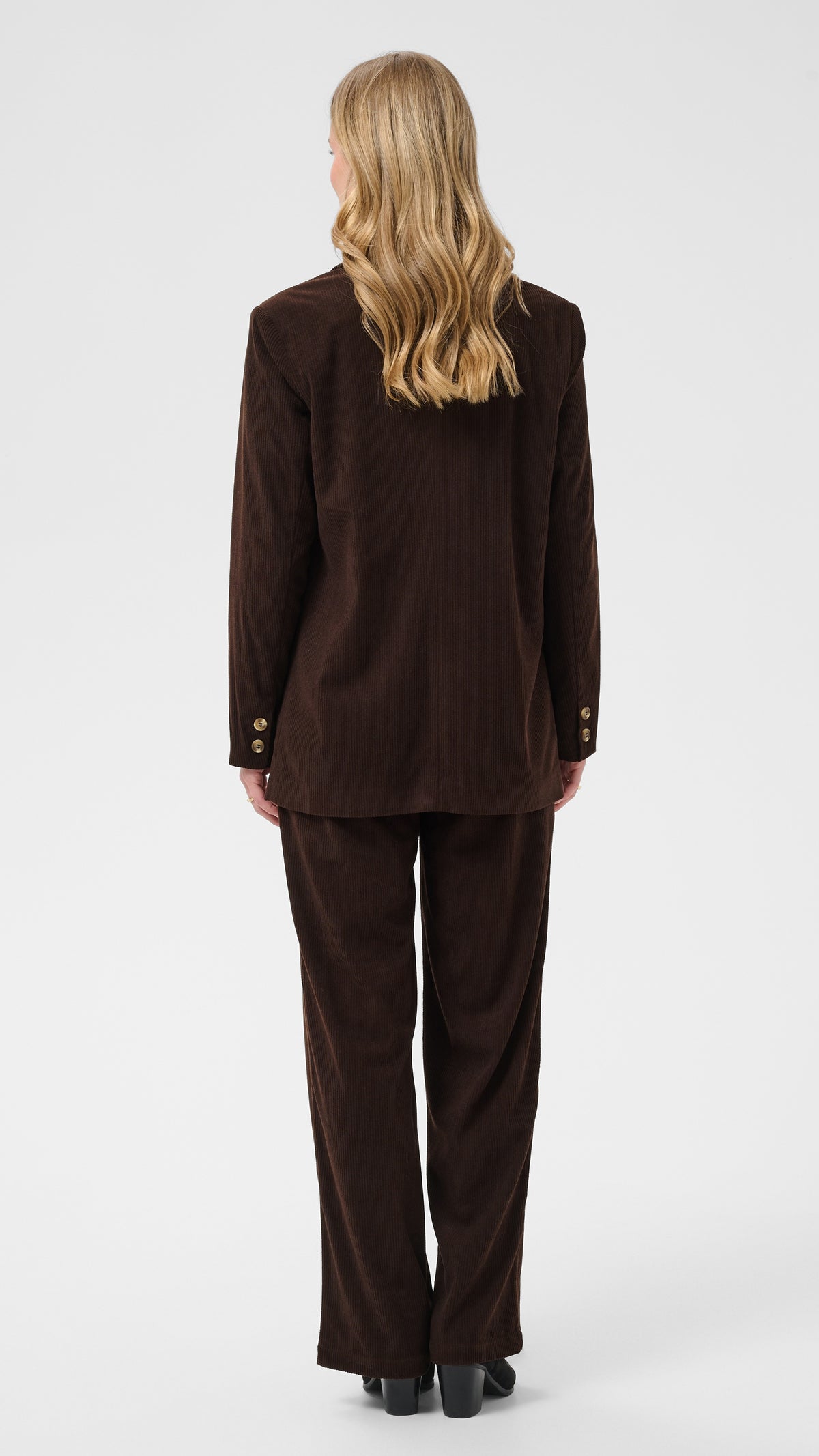 Corduroy blazer | Chocolate | by Cream