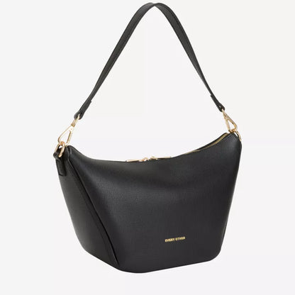 Textured curved shoulder/crossbody bag | 2 Colours | by Every Other