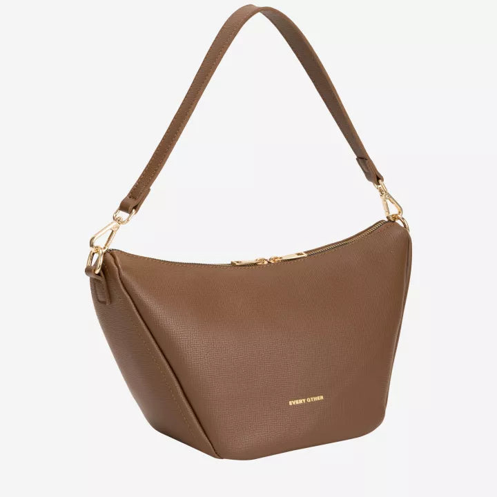 Textured curved shoulder/crossbody bag | 2 Colours | by Every Other