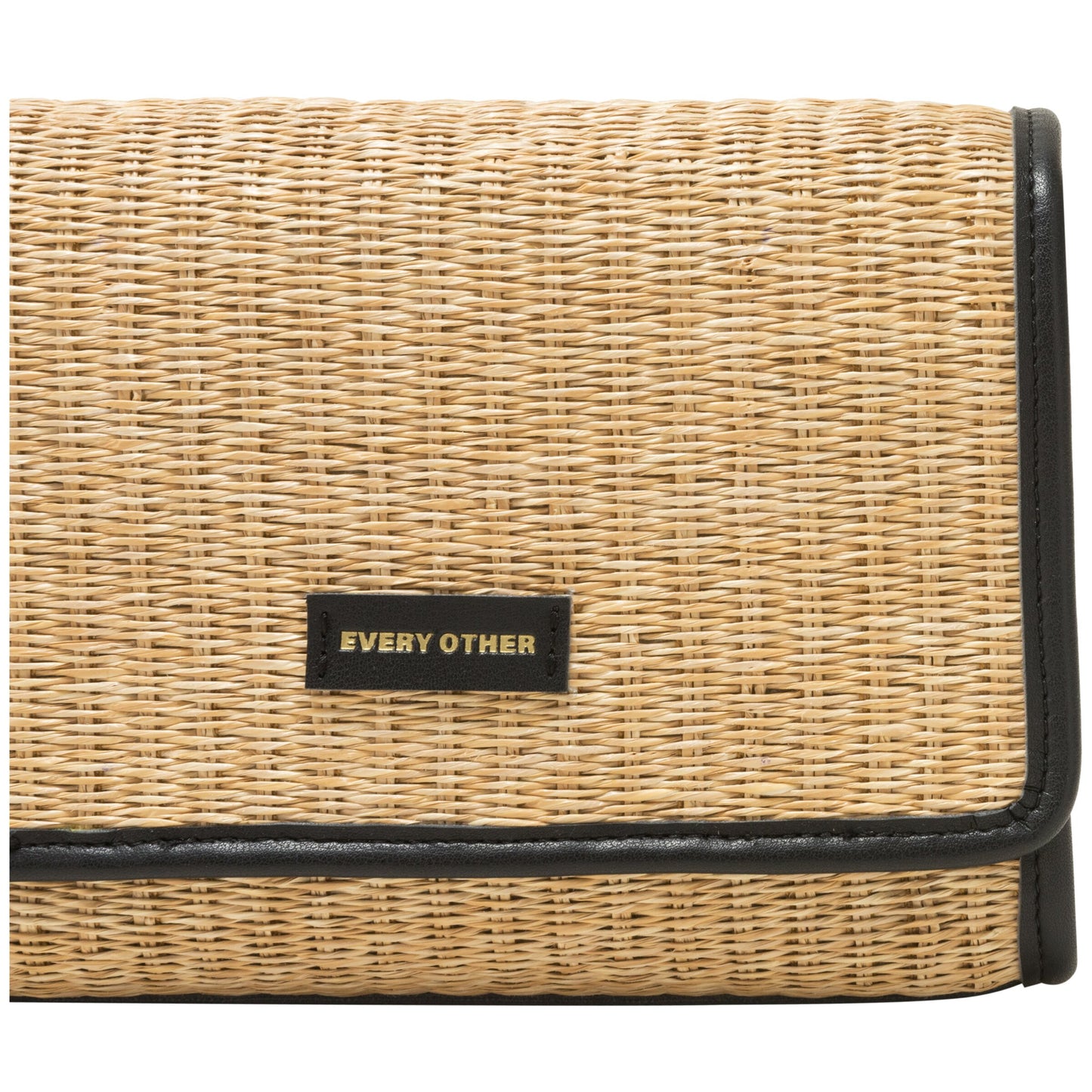 Straw flap over crossbody bag | 2 Colours | by Every Other