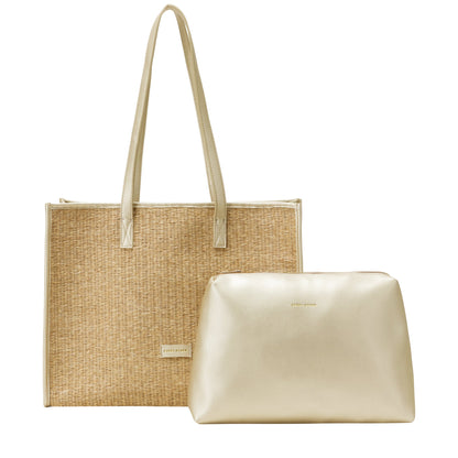 Straw tote bag | 2 Colours | by Every Other