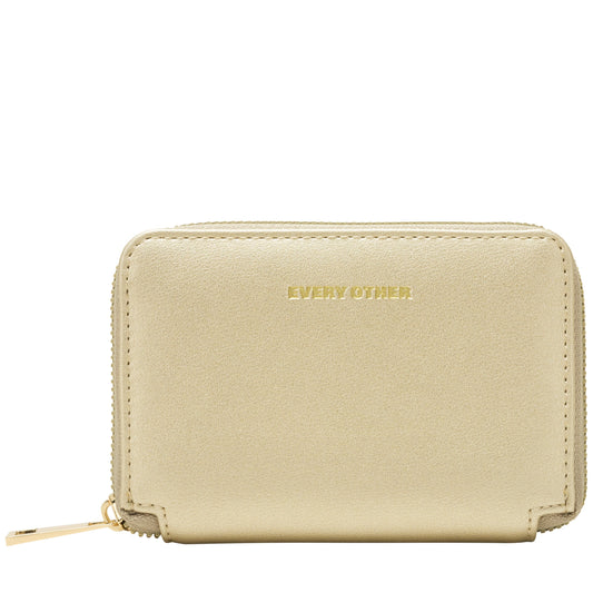 Full zip purse | Gold | by Every Other