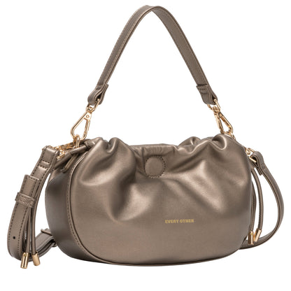 Vegan leather drawstring crossbody bag | 2 Colours | by Every Other