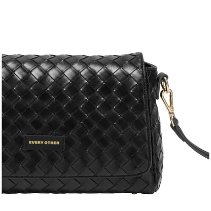 Woven flap over crossbody bag | 2 Colours | by Every Other