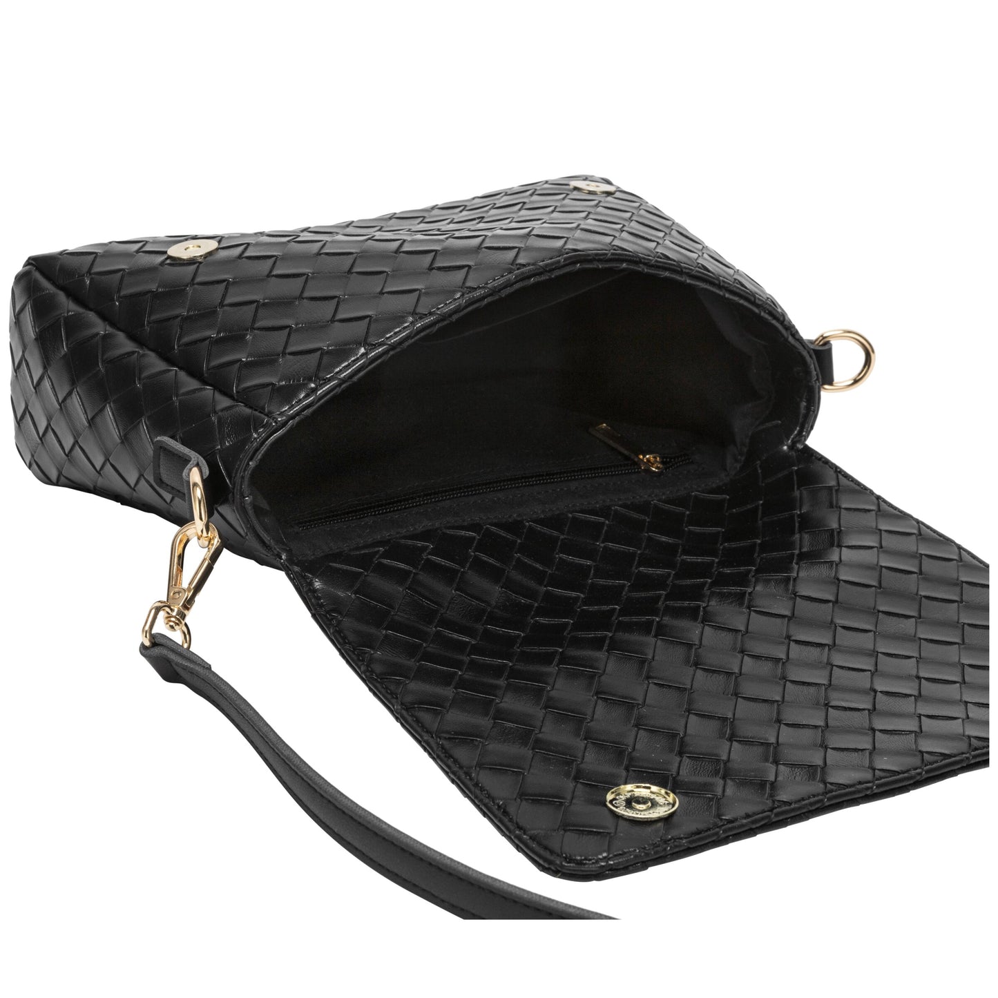 Woven flap over crossbody bag | 2 Colours | by Every Other