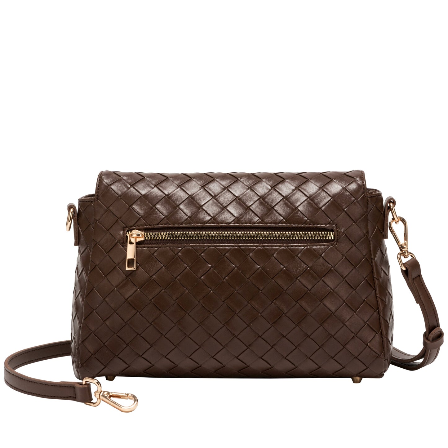 Woven flap over crossbody bag | 2 Colours | by Every Other