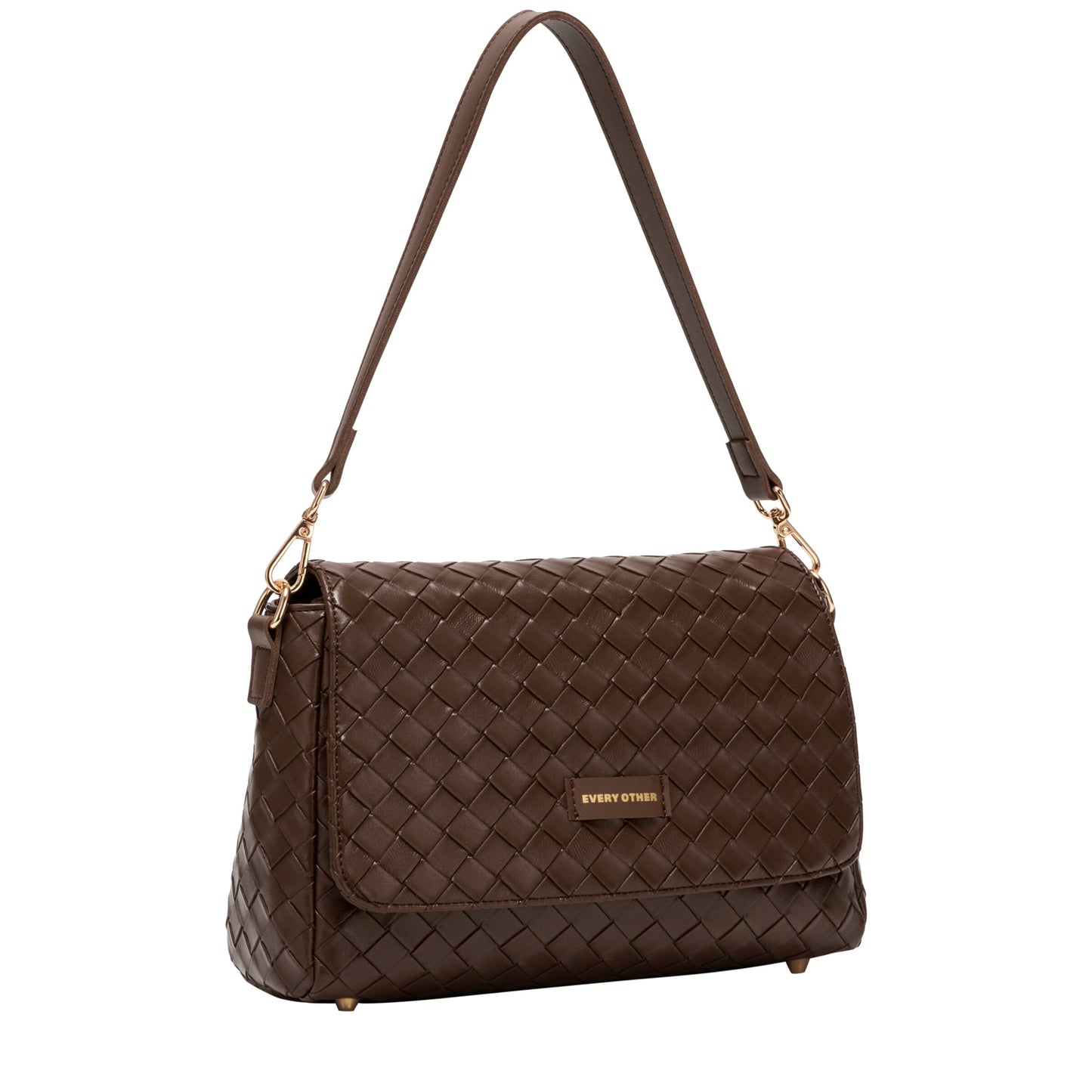 Woven flap over crossbody bag | 2 Colours | by Every Other