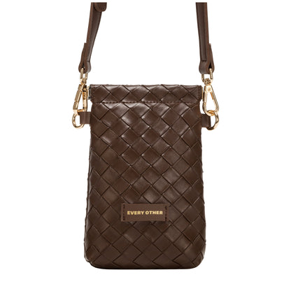 Woven crossbody phone bag | 2 Colours | by Every Other