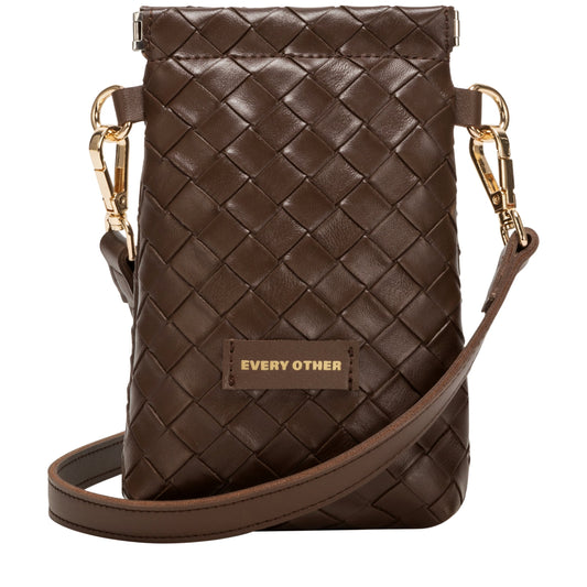 Woven crossbody phone bag | 2 Colours | by Every Other