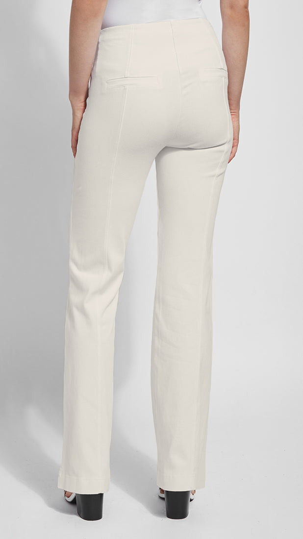 Pull-on seamed trouser denim | Oat | by Lysse NY | new! SS26
