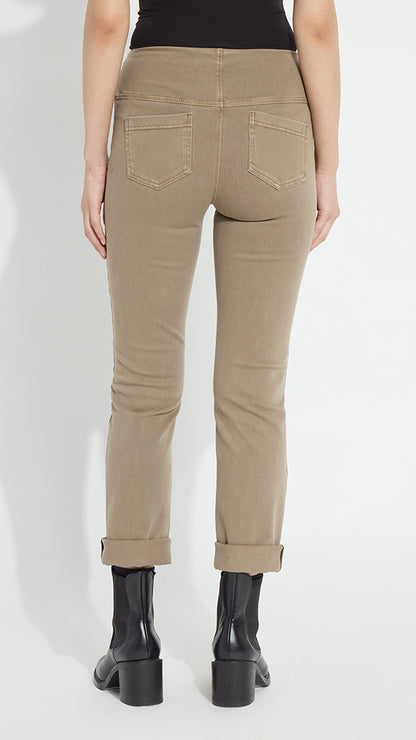 Boyfriend denim cuffed jeans | Antique Wash Evergreen | by Lysse NY | new! AW26