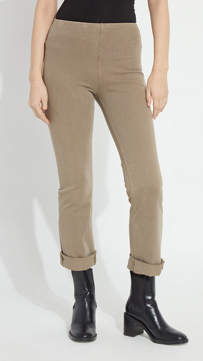 Boyfriend denim cuffed jeans | Antique Wash Evergreen | by Lysse NY | new! AW26