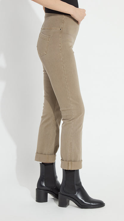 Boyfriend denim cuffed jeans | Antique Wash Evergreen | by Lysse NY | new! AW26
