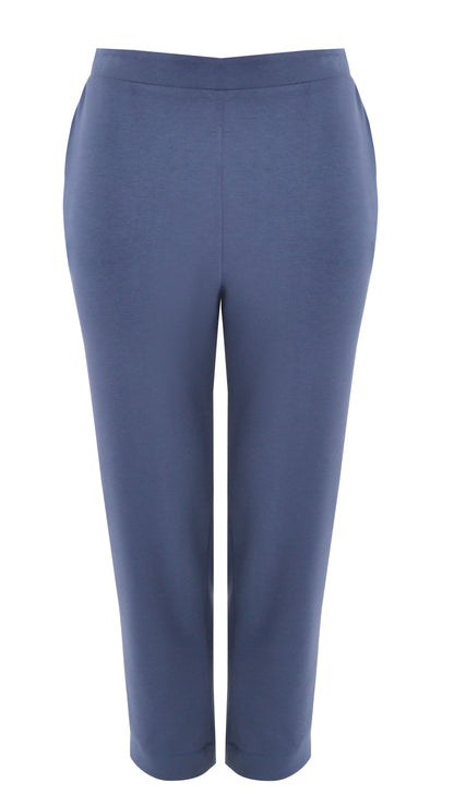 Jersey pull-on pants | Denim Blue | by Mat