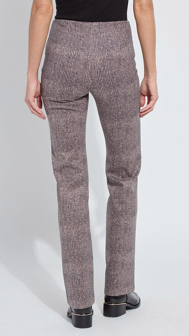 Fit & flare neoprene pants | Sublime plush plaid | by Lysse NY | new! AW25