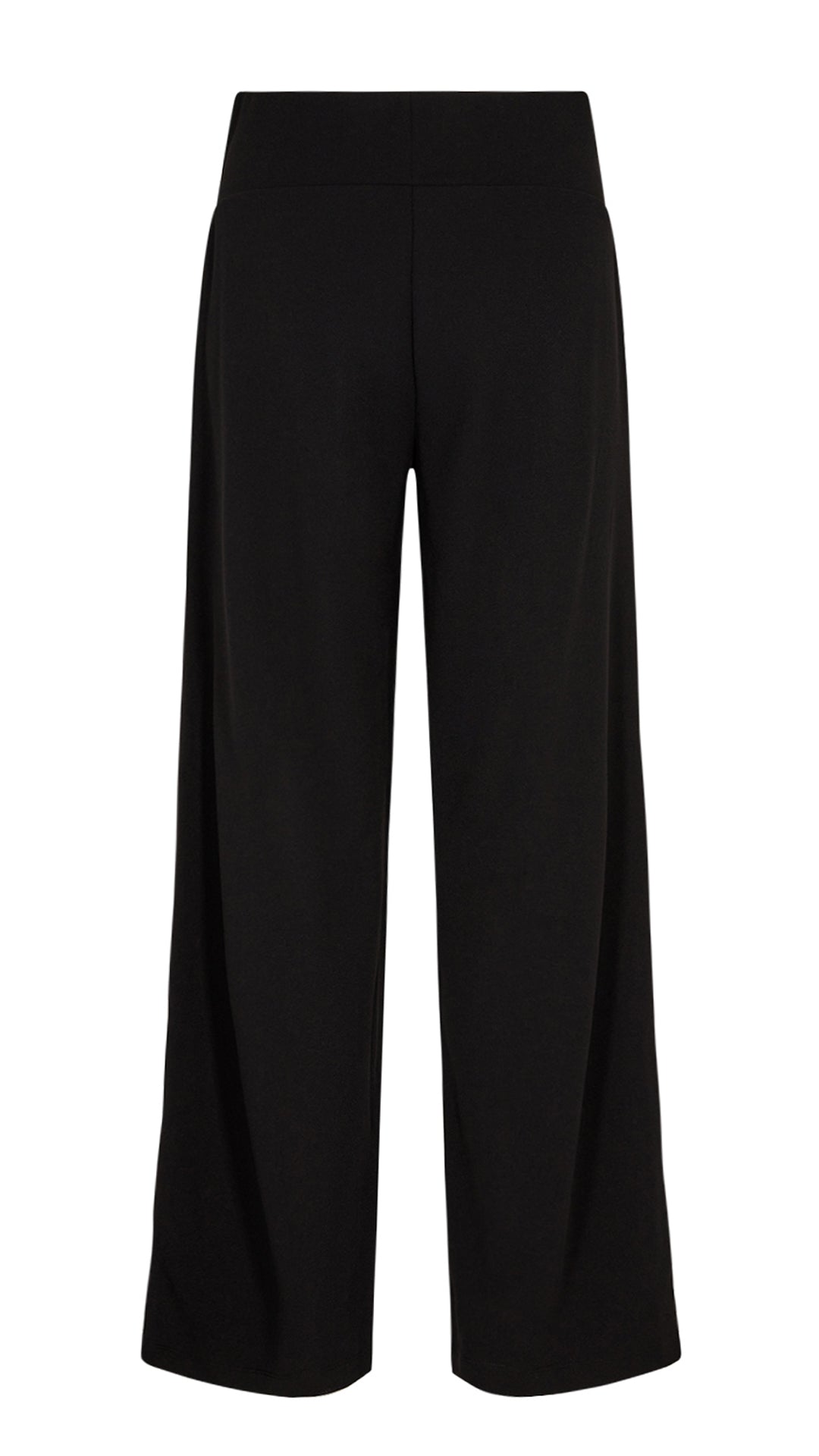 Wide-leg classic pants | Black | by Soya Concept