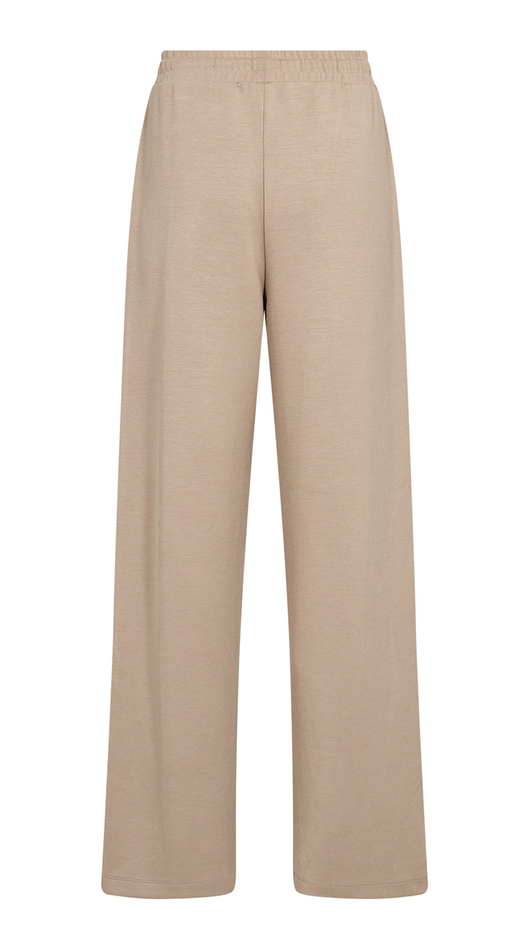 Premium soft wide-leg drawstring pants | Camel | by Soya Concept