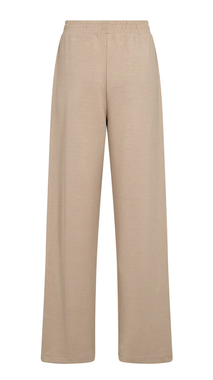 Premium soft wide-leg drawstring pants | Camel | by Soya Concept