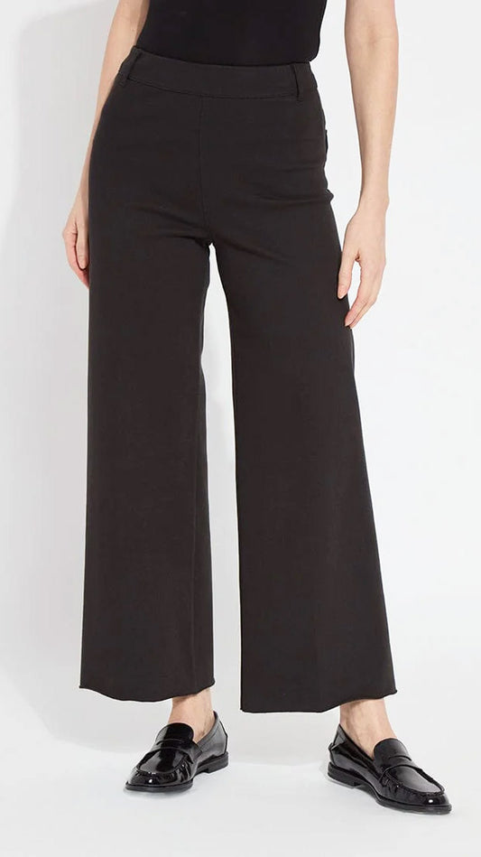 Wide leg high waist denim Lysse (Black) - New for AW 24/25