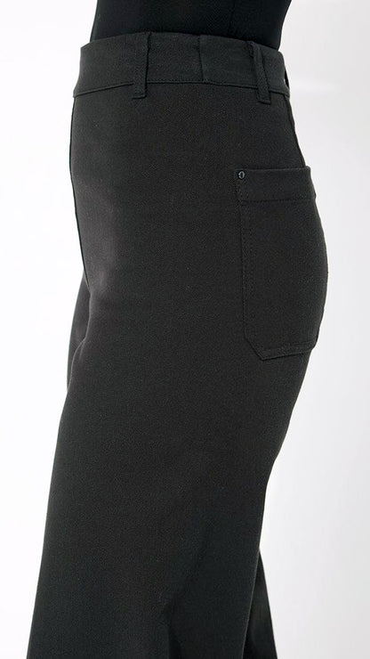 Wide leg high waist denim Lysse (Black) - New for AW 24/25