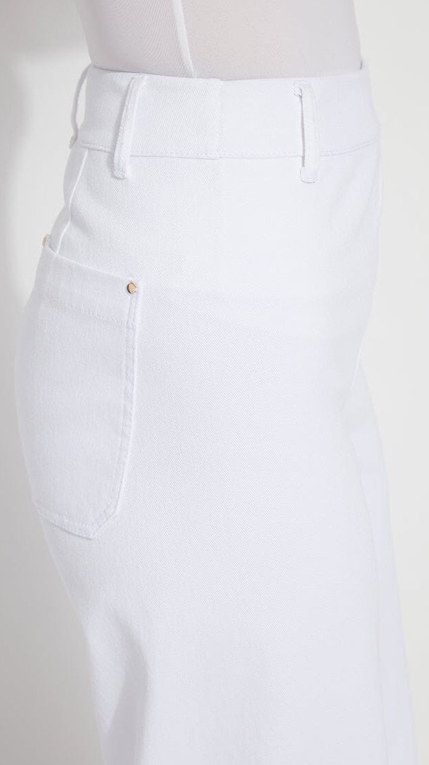 High waist wide-leg denim | White | by Lysse NY | new! SS26