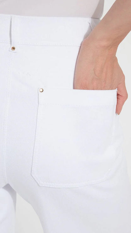 High waist wide-leg denim | White | by Lysse NY | new! SS26