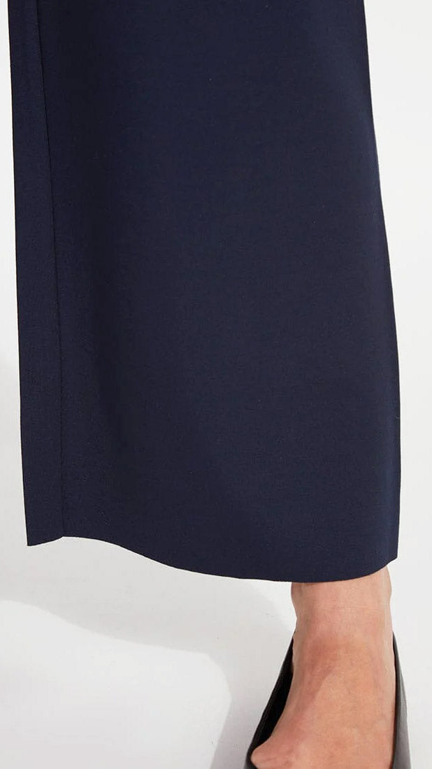 High waist wide-leg ponte | True Navy | by Lysse NY | new! SS26