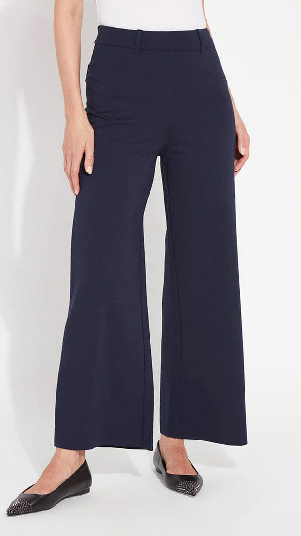 High waist wide-leg ponte | True Navy | by Lysse NY | new! SS26
