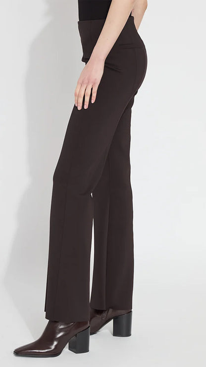 Flared neoprene trouser | Double Espresso | by Lysse NY | new! AW26