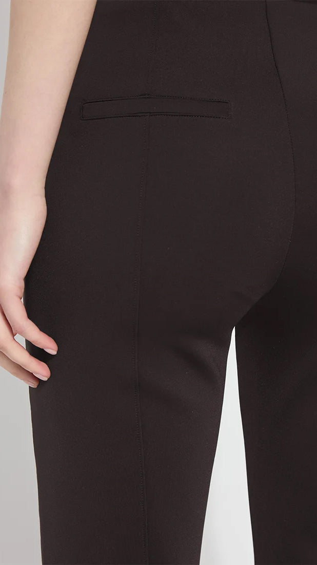 Flared neoprene trouser | Double Espresso | by Lysse NY | new! AW26