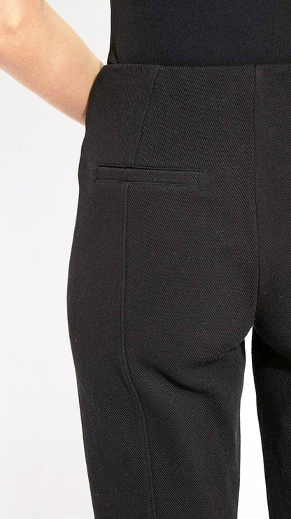 Cavalry twill high-waist trouser | Black | by Lysse NY | new! AW25/6