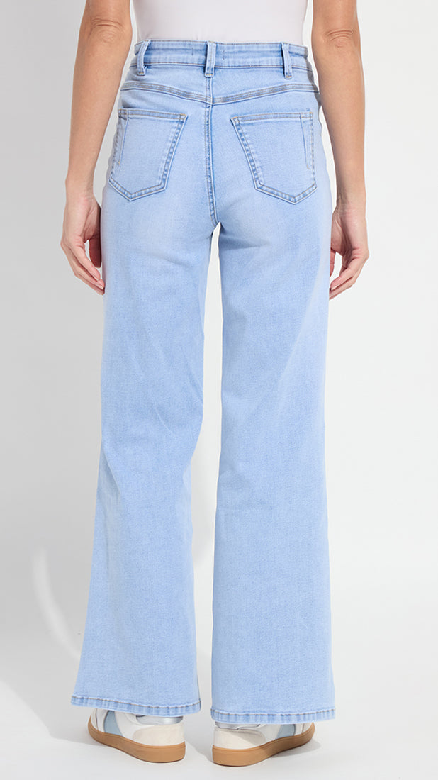 Wide leg everyday denim | Bleached Blue | by Lysse NY | new! SS26