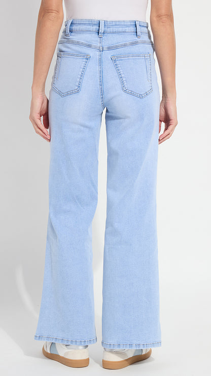 Wide leg everyday denim | Bleached Blue | by Lysse NY | new! SS26