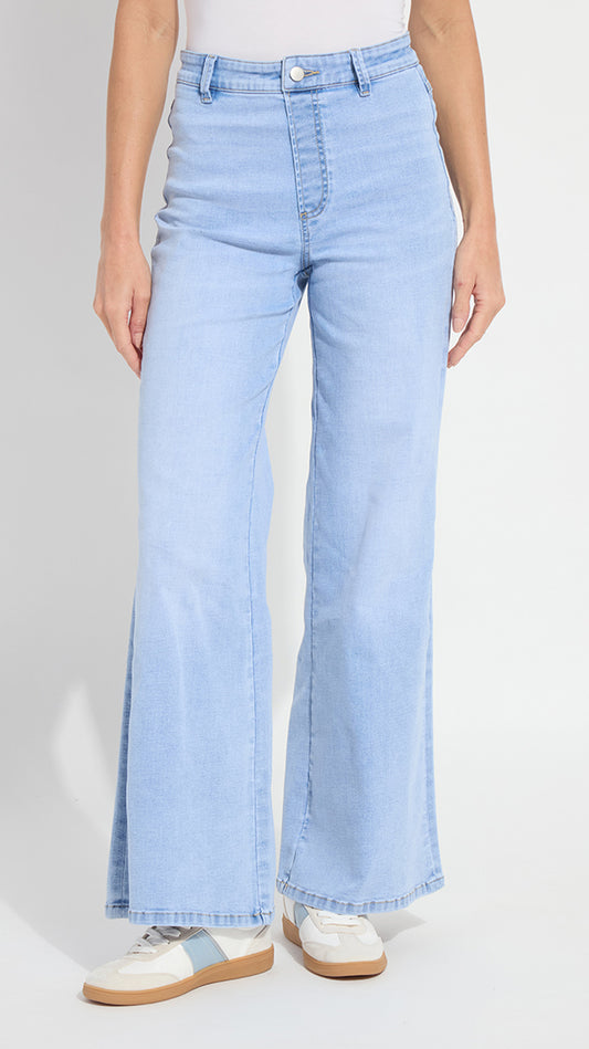 Wide leg everyday denim | Bleached Blue | by Lysse NY | new! SS26