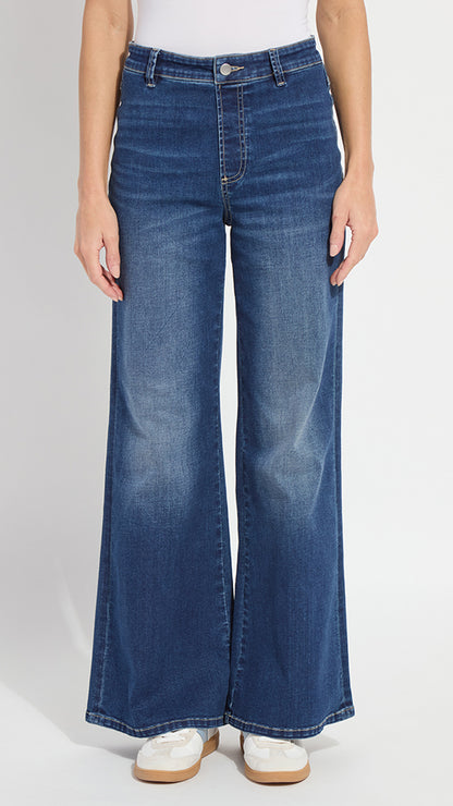 Wide leg everyday denim | Dark Midwash | by Lysse NY | new! SS26