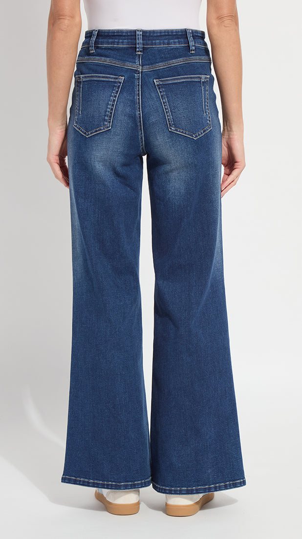 Wide leg everyday denim | Dark Midwash | by Lysse NY | new! SS26