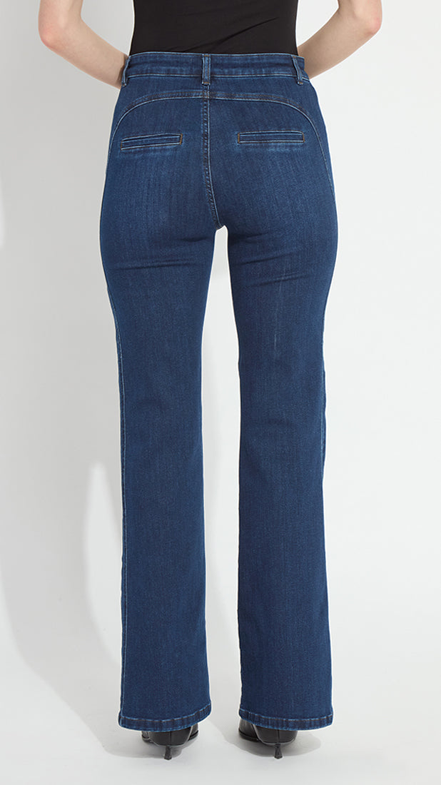 Premium denim bootcut jeans | Dark Authentic Midwash | by Lysse NY | new! AW26
