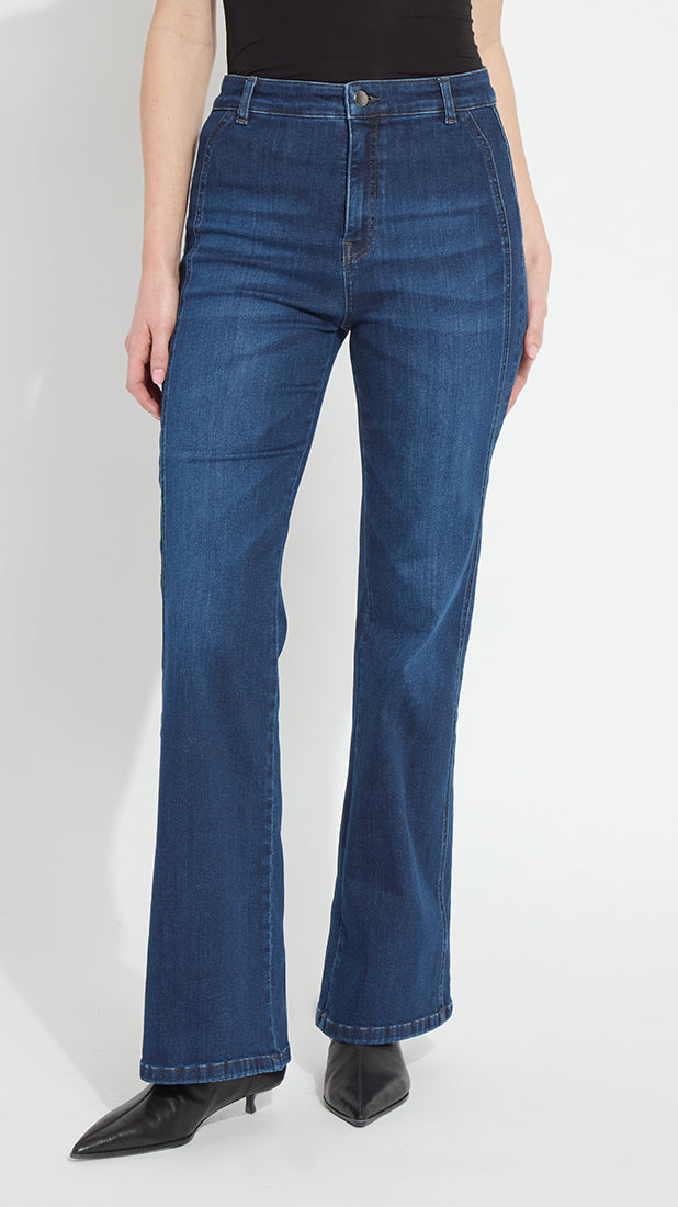 Premium denim bootcut jeans | Dark Authentic Midwash | by Lysse NY | new! AW26