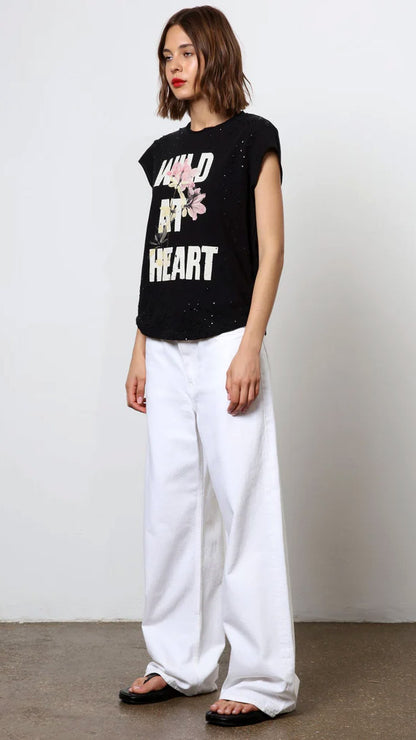 Wild at heart T-shirt (Black) by Religion