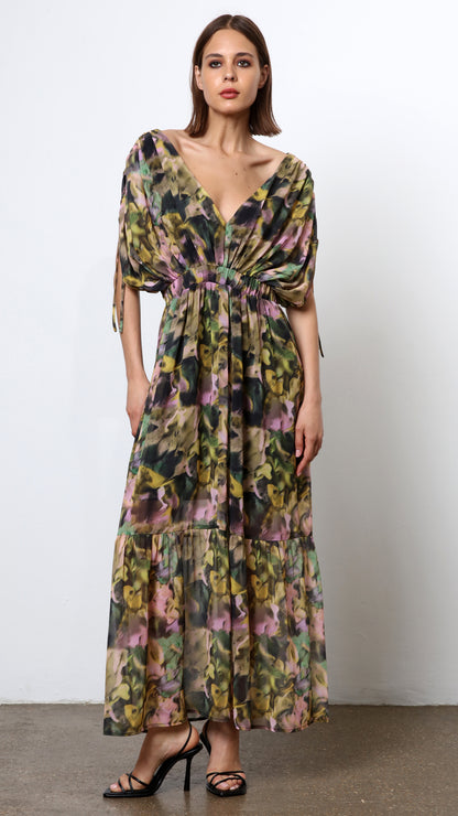 Radiant Maxi Dress (Obscure Yellow) by Religion