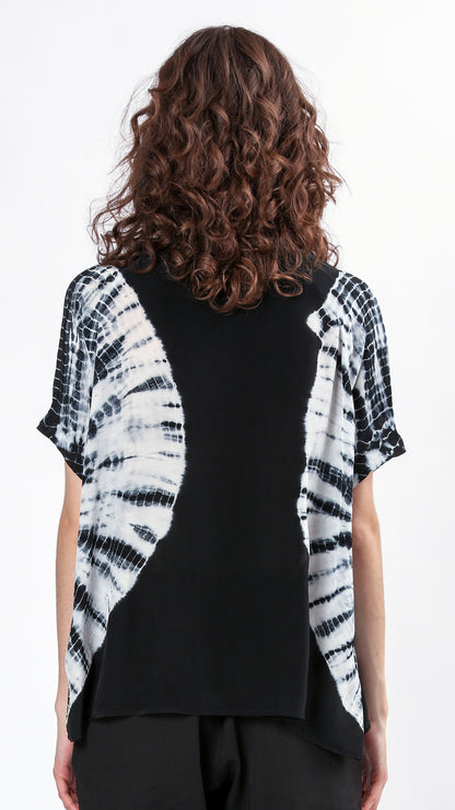 Jade Top | Tie dye Black | by Religion