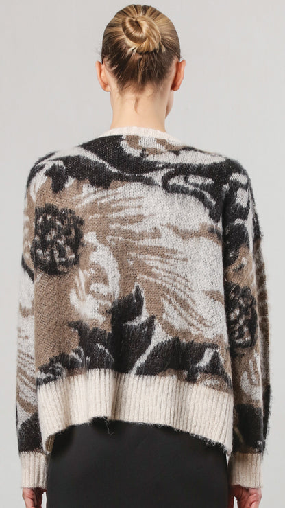 Eccentric jumper (Stone/Taupe) by Religion