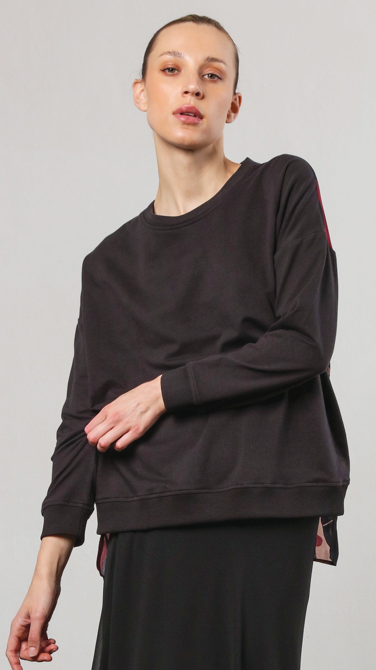 Orion silky back-print Sweatshirt (Cloak) by Religion