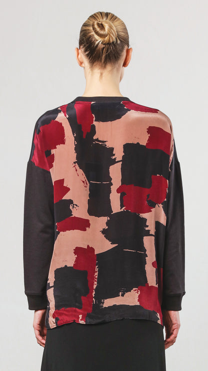 Orion silky back-print Sweatshirt (Cloak) by Religion