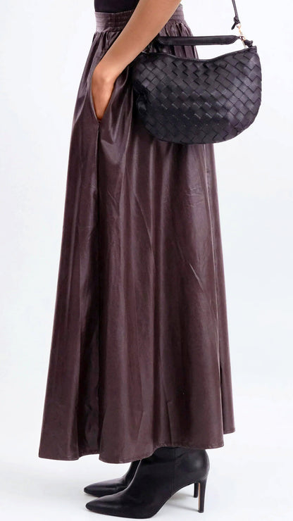 Sophie skirt | Rich brown | by Religion