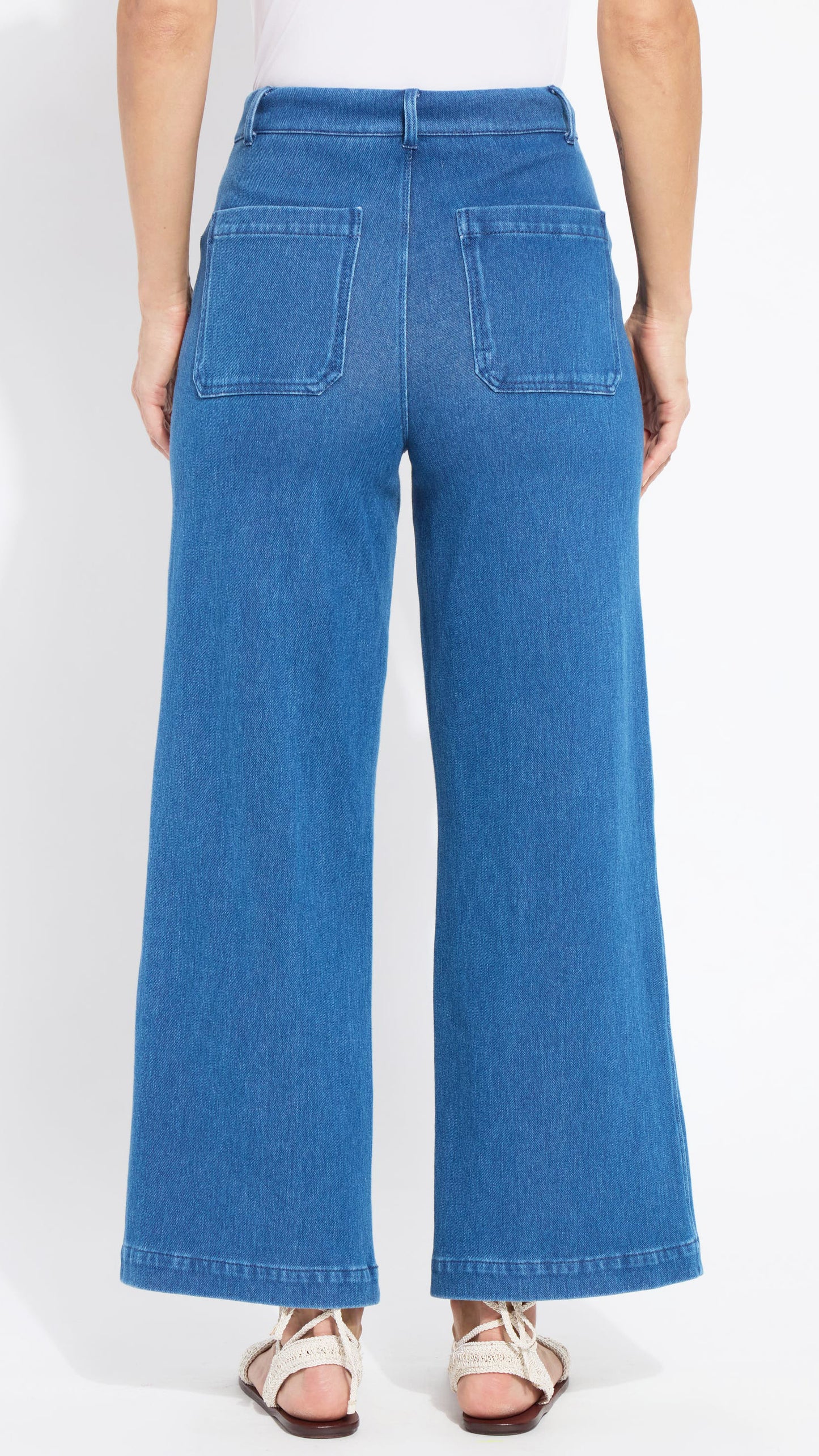 Sailor Wide-leg Denim Lysse Pant | Midwash - new! SS25