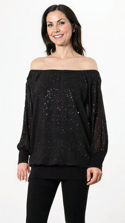 Sparkle chiffon magic top | 4 Colours
